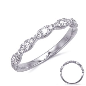 White Gold Matching Band White Gold Matching Band
