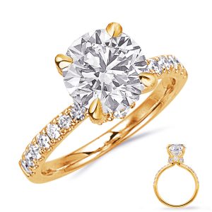 Yellow Gold Engagement Ring Yellow Gold Engagement Ring