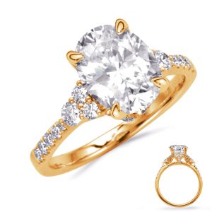 Yellow Gold Engagement Ring Yellow Gold Engagement Ring