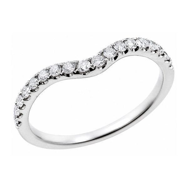 14KW Round Wedding Band