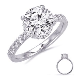 Round Diamond Engagement Ring