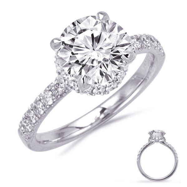 White Gold Engagement Ring
