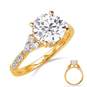 Round Diamond Engagement Ring