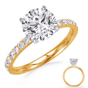 Yellow Gold Engagement Ring Yellow Gold Engagement Ring