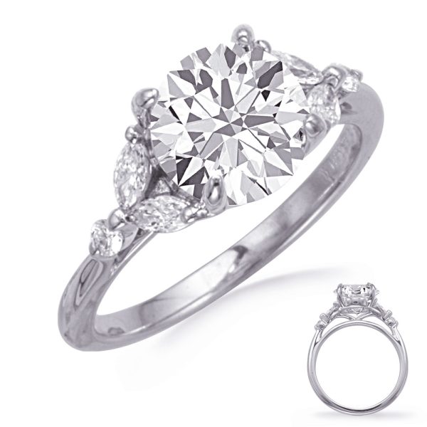 Marquise Diamond Engagement Ring