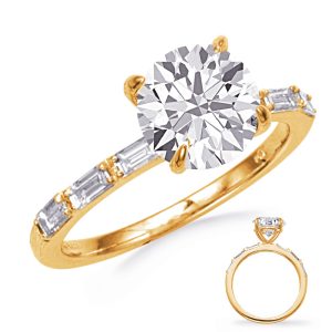 Yellow Gold Engagement Ring Yellow Gold Engagement Ring
