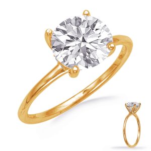 Round Diamond Engagement Ring