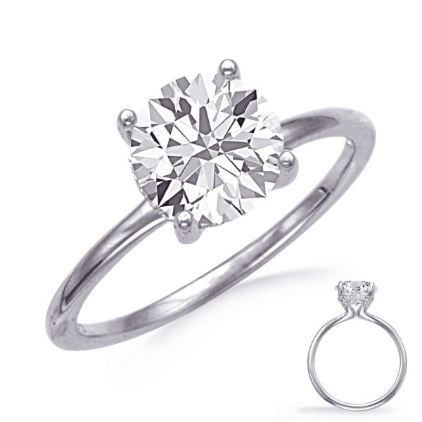Round Diamond Engagement Ring