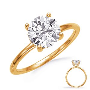 Round Diamond Engagement Ring