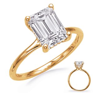 Yelow Gold Engagement Ring Yelow Gold Engagement Ring