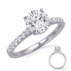 Round Diamond Engagement Ring Round Diamond Engagement Ring