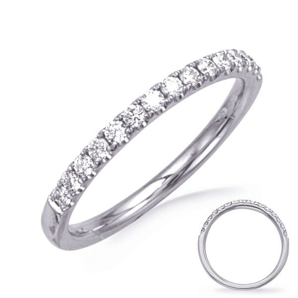 14KW Round Wedding Band