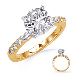 Yellow Gold Engagement Ring Yellow Gold Engagement Ring