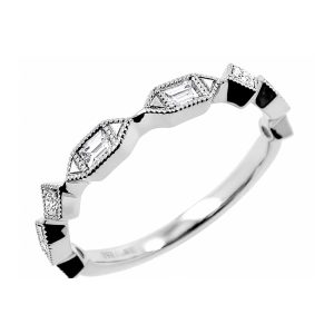 White Gold Matching Band White Gold Matching Band