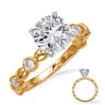 Carat Round Diamond #En8430yg