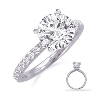 Round Diamond Engagement Ring Round Diamond Engagement Ring