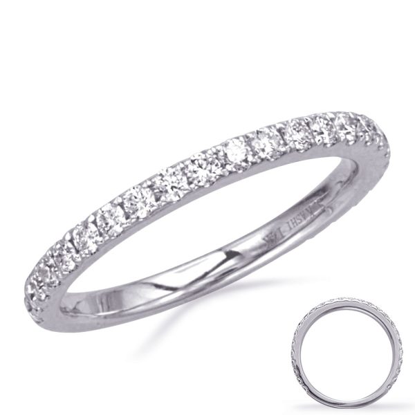 14KW Round Wedding Band