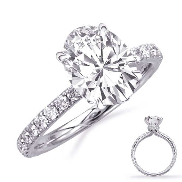 White Gold Engagement Ring