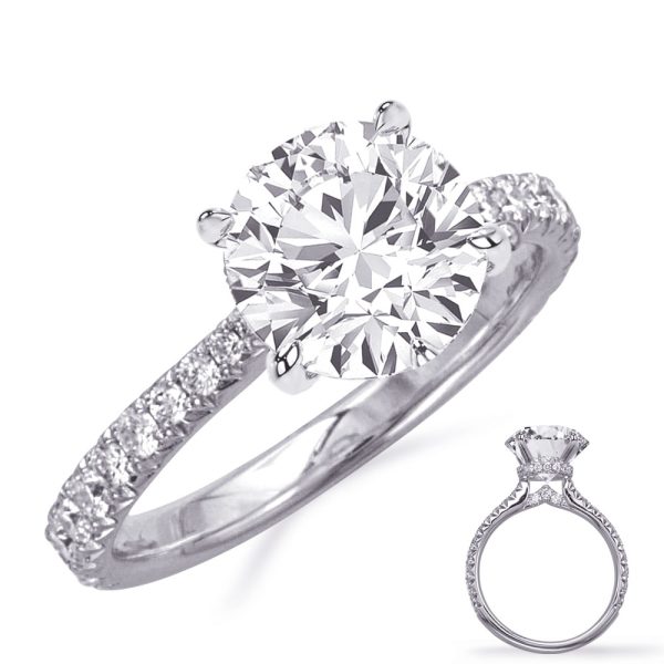 White Gold Engagement Ring