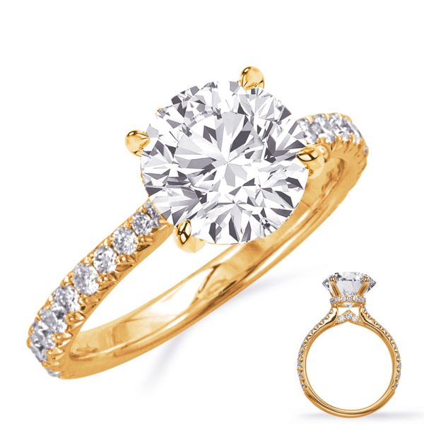 Yellow Gold Engagement Ring