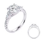 White Gold Engagement Ring