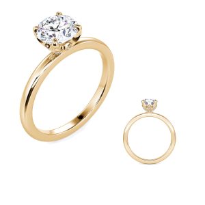 Yellow Gold Engagement Ring Yellow Gold Engagement Ring