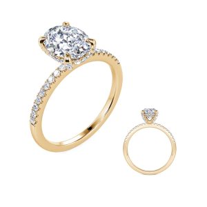 Yellow Gold Engagement Ring Yellow Gold Engagement Ring