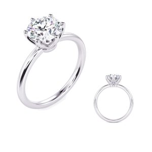 White Gold Engagement Ring White Gold Engagement Ring
