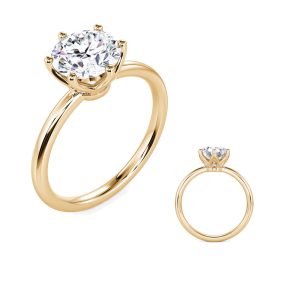 Yellow Gold Engagement Ring Yellow Gold Engagement Ring