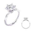 White Gold Engagement Ring