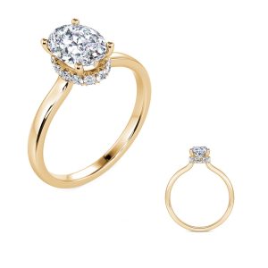 Yellow Gold Engagement Ring Yellow Gold Engagement Ring