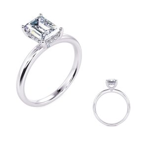 White Gold Engagement Ring White Gold Engagement Ring