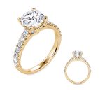 Yellow Gold Engagement Ring