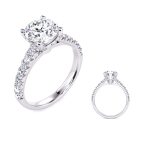White Gold Engagement Ring