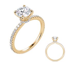 Yellow Gold Engagement Ring Yellow Gold Engagement Ring