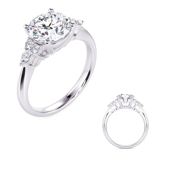 White Gold Engagement Ring