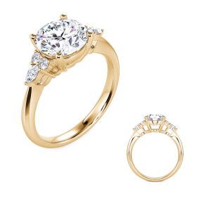 Yellow Gold Engagement Ring Yellow Gold Engagement Ring