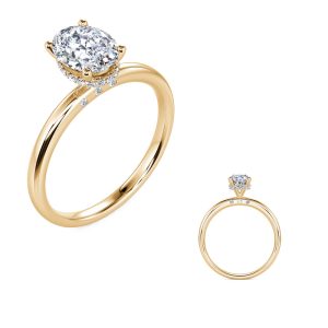 Yellow Gold Engagement Ring Yellow Gold Engagement Ring