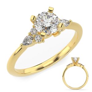 Yellow Gold Engagement Ring Yellow Gold Engagement Ring