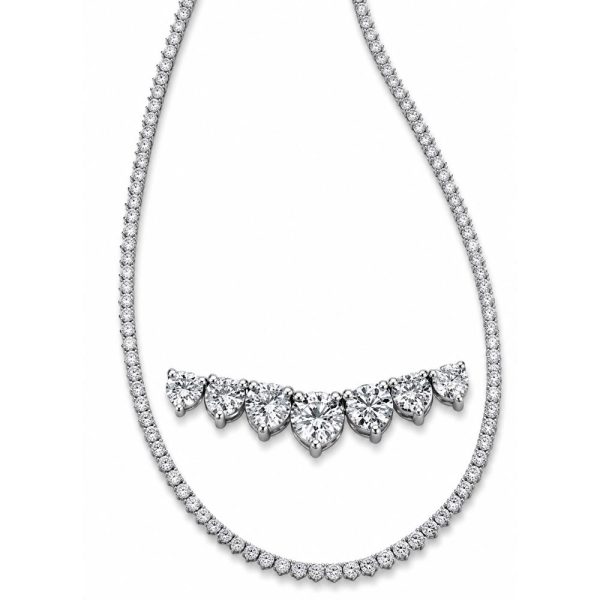 White Gold Diamond Necklace