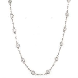White Gold Diamond By The Yard White Gold Diamond By The Yard
