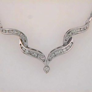 White Gold Necklace White Gold Necklace