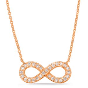 Rose Gold Infinity Sign Necklace Rose Gold Infinity Sign Necklace