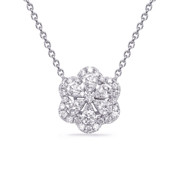 White Gold Diamond Necklace