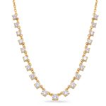 Yellow Gold Diamond Necklace