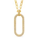 Yellow Gold Diamond Necklace