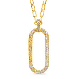 Yellow Gold Diamond Necklace Yellow Gold Diamond Necklace