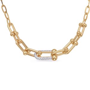 Yellow Gold Diamond Necklace Yellow Gold Diamond Necklace