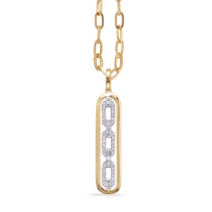 Yellow Gold Diamond Necklace Yellow Gold Diamond Necklace