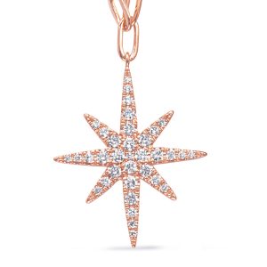 Rose Gold Diamond Necklace Rose Gold Diamond Necklace